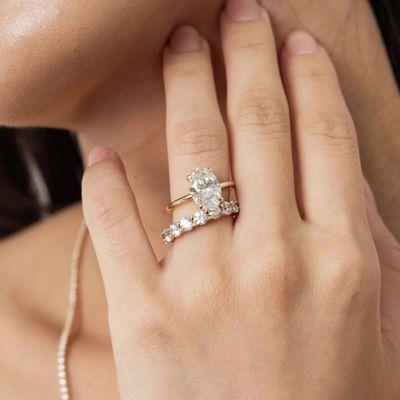 Classic Solitaire in 14K Yellow Gold with Fully Rounded Band and High Polish