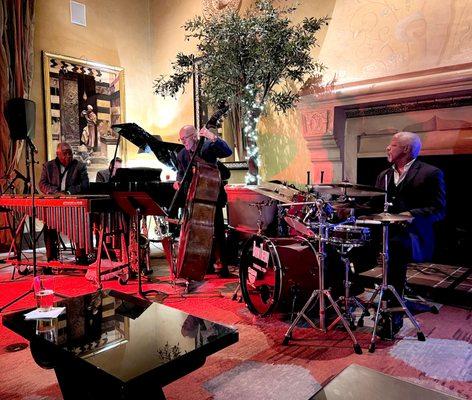 The Roger Glenn Quartet played live jazz at the Premier opening on 5/22/2025.