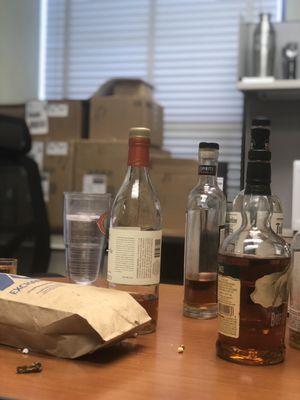 Whiskey and jalapeño popcorn