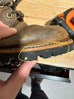 Cobblers Bench Shoe Repair