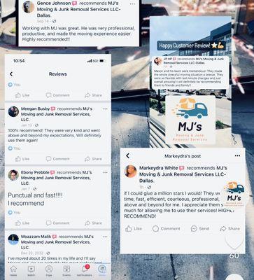 MJ’s Moving & Junk Removal Services