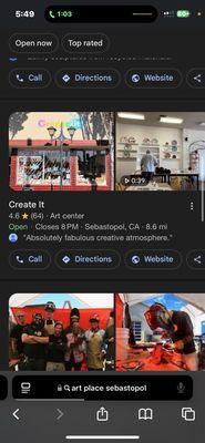 Hours that are listed that are not correct. They close at 6 pm.