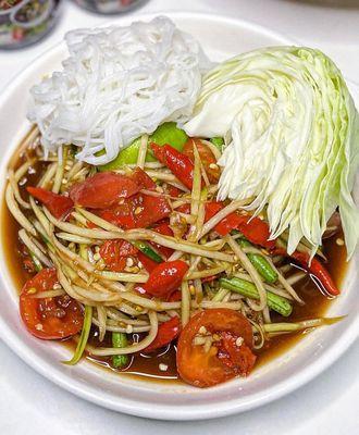 Sum Tum Lao papaya