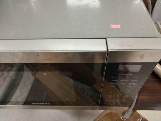 A $65 microwave at Goodwill.