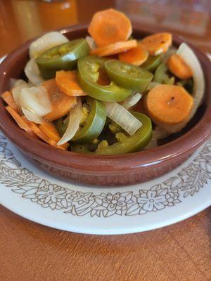 Pickled vegetables, tasty