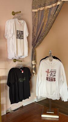 Hoodies and Tee- Shirts with Biblical Verses