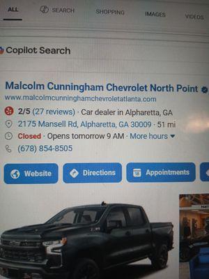 Malcolm Cunningham Chevrolet