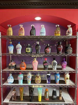 Salon grade tanning lotions