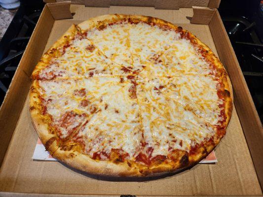 16" Cheese Pizza. This is a serious pizza!!!