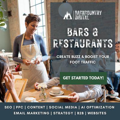 Marketing Agencies for Bars and Restaurants - Local Business Marketing