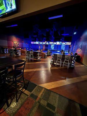 Bowling inside the "Ales" part.