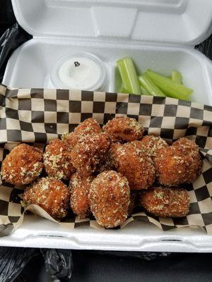 Boneless garlic parmesan. These are legit