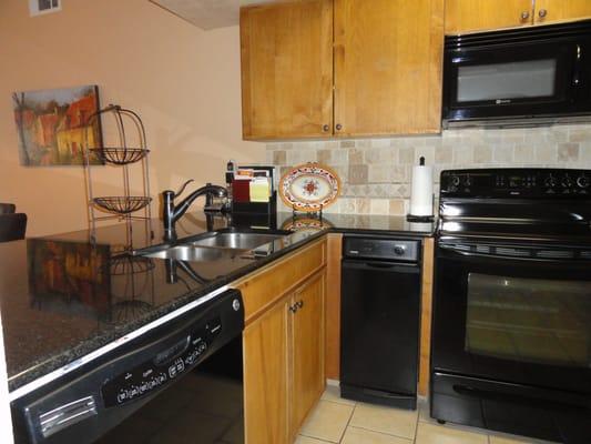 Gorgeous kitchen at Bevo's Last Resort