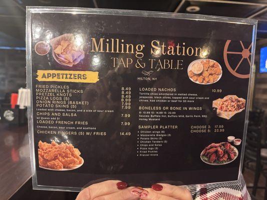 Milling Station Tap and Table