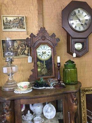 Clocks and fine China!
