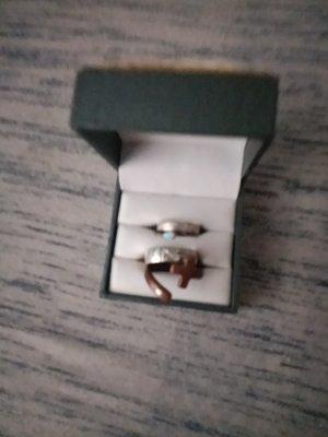 The rings I wore and my wife wore before our marriage was destroyed