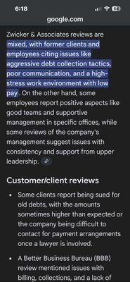 Zwicker &associates criminals