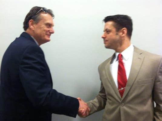 Red tie satisfaction