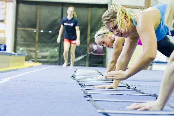 Getting after it at Get Fit!!!