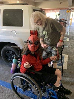 Irie is was diagnosed with Friedrich's Ataxia at age 5. There is no cure but chiropractics can definitely improve his health