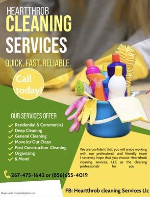 Heartthrob Cleaning Services