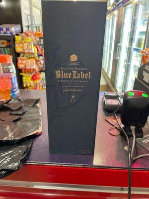 Blue label