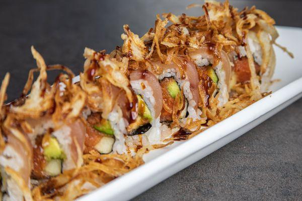 Bad Hair Day with delicious fried onions