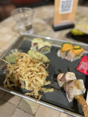 Mexican sushi, prob would skip this one next time.