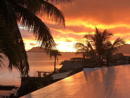 Sunrise on Kaneohe Bay