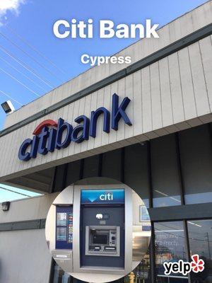 In city of cypress and ATM access outside