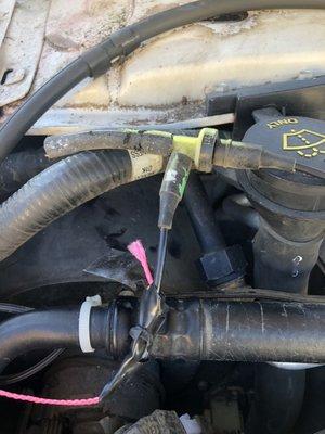 Working check valve.