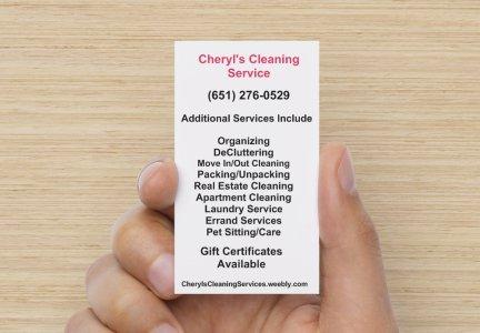 Cheryl's Cleaning Service