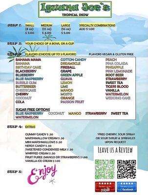 Iguana Joe's Tropical Snow