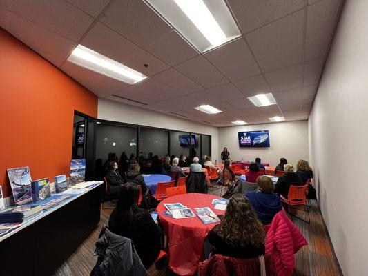 Our Event rooms - for celebrations , team building activities.