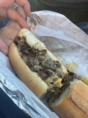 Philly cheesesteak