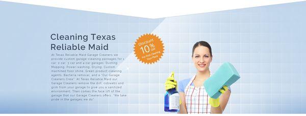 Cleaning Service At Texas Reliable Maid
