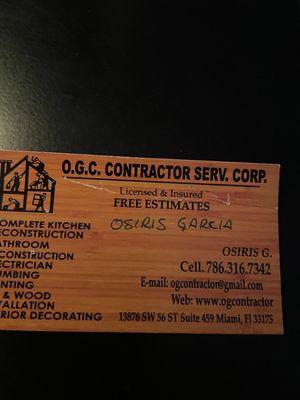 O.G.C. Contractors Serv