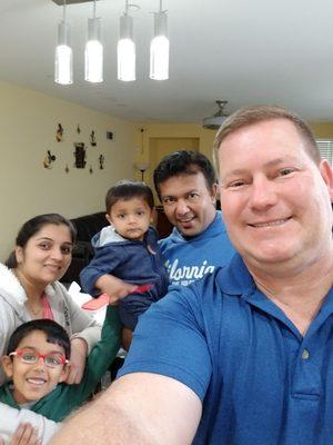 Just had breakfast with my clients