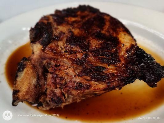 Veal chop