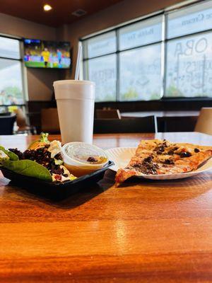 Slice of Pizza, Salad & Drink Under $11 Bucks ~ Lunch Special 11-3