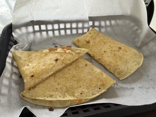 Cheese quesadilla