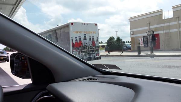 The beer ace transportation company parked in mother and babies in heat and laughed about it.