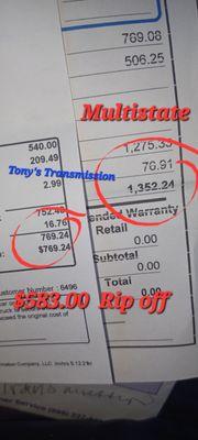 Multistate Transmissions Oak Forest