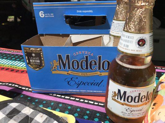 Their beer is ice cold out of the cooler!