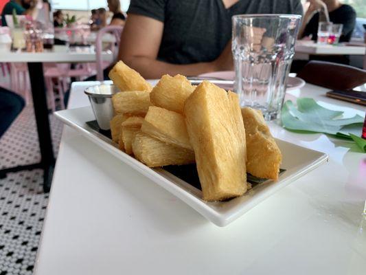 Yucca fries (best ones I've had, especially as I don't normally like yucca)