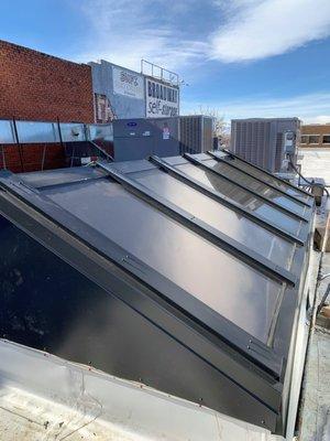 Commercial Skylight Restoration!