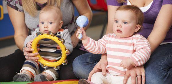 Mom and baby classes. Sing songs and learn key words and phrases to practice with your baby