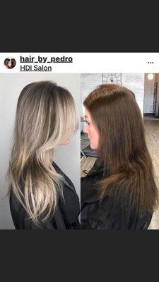 Color by Pedro at HDI Salon...He seriously can work magic!