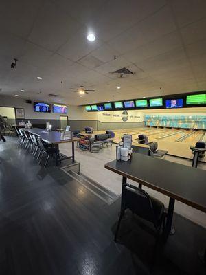 Bowling area