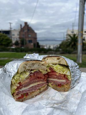 "Spicy Carlo" sandwich